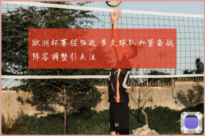 欧洲杯赛程临近 多支球队加紧备战阵容调整引关注