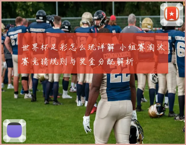 世界杯足彩怎么玩详解 小组赛淘汰赛竞猜规则与奖金分配解析